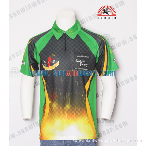 Discount dart jersey sublimation polo shirts